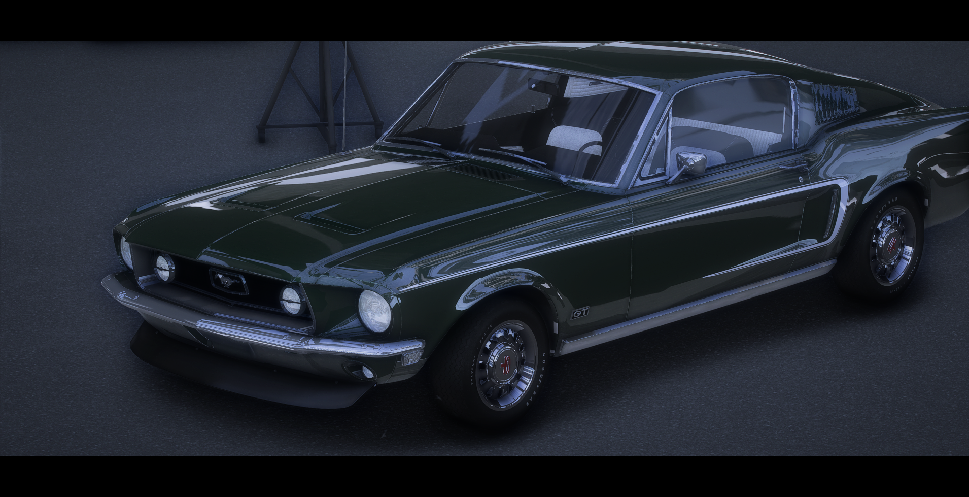 1968 Ford Mustang product banner